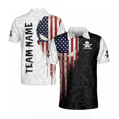 Personalized Custom Jersey for Men, Uniform Shirt for Bowling Team Gift - color: D28
