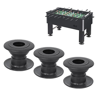 10 Pairs Table Football Bearing, Table Football Bearing Rods Parts Universal Table Foosball Machine Shafts Covers Accessories for Game Training 23 to 34mm