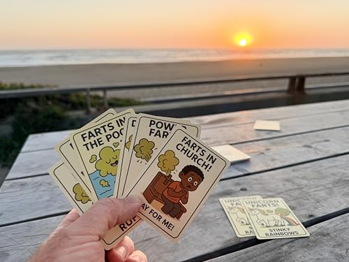 Card Game – The Hilarious Family Card Game that Will Make You Laugh Out Loud | Funny Party Card Game for Kids & Adults | 2–6 Players | Indoor Summer Activities | Ages 4+ (Amazon Exclusive)