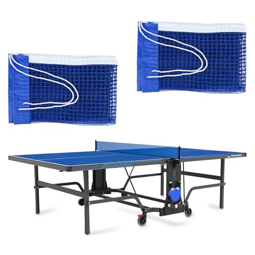 Ping Pong Net Compatible with Kettler – Durable Ping Pong Net Replacement, 2-Pack 71" Nylon Table Tennis Nets, Portable and Easy to Set Up for Indoor & Outdoor Play