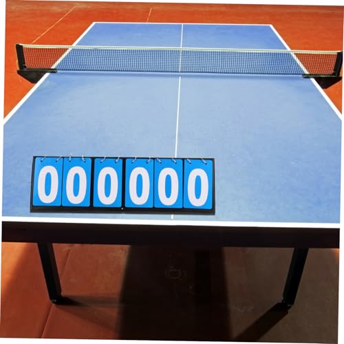 Table Tennis Score Counter Board Flipping Scorekeeper for Basketball Volleyball and Baseball Numbers Safe and Practical Design for Judges and Sports Events