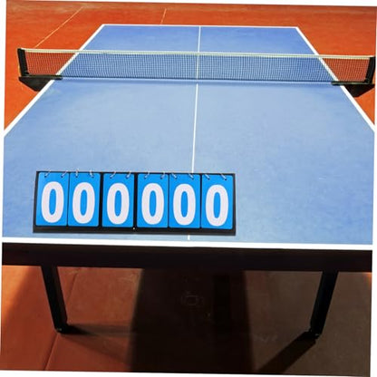 Table Tennis Score Counter Board Flipping Scorekeeper for Basketball Volleyball and Baseball Numbers Safe and Practical Design for Judges and Sports Events