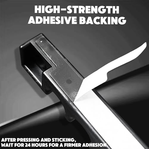 Wall Mounted Pool Cue Holder, self-adhesive Pool Cue stick Rack, Holds 5 Cues and 2 Chalk, Durable Rubber Billiard Cue Holder, Stick Holder for Pool Cues, Pool Cue Holder Claw