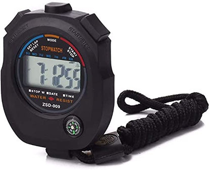 Multi-Function Electronic Digital Sport Stopwatch Timer, Large Display with Date Time and Alarm Function,Suitable for Sports Coaches Fitness Coaches and Referees (24pack) - style: 24pack