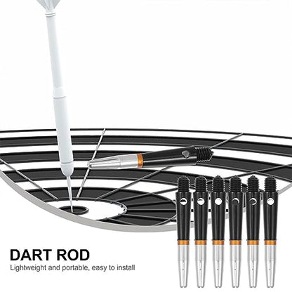 BESPORTBLE Shaft Steel Tip Darts Steel Tip Rods Toys Portable Rods Flying Toy Parts Aluminum