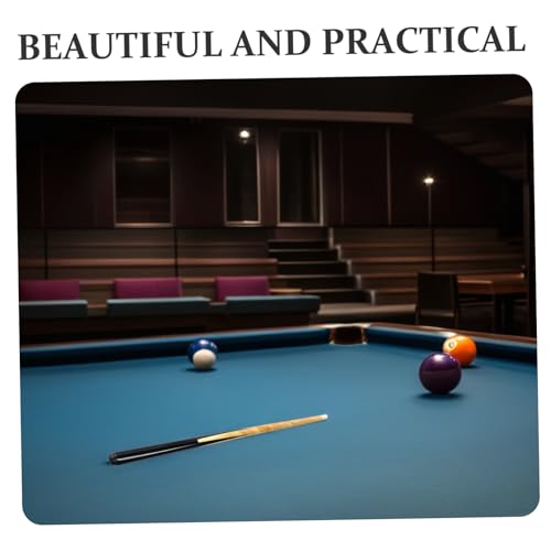 Short Pool Cue Stick Lightweight Billiard Cue for Beginners Teens Compact Practice for Tight Spaces and Pool Tables