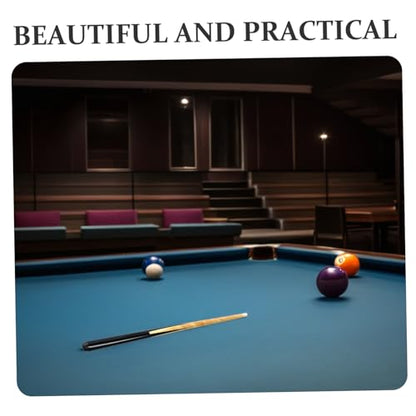 Short Pool Cue Stick Lightweight Billiard Cue for Beginners Teens Compact Practice for Tight Spaces and Pool Tables