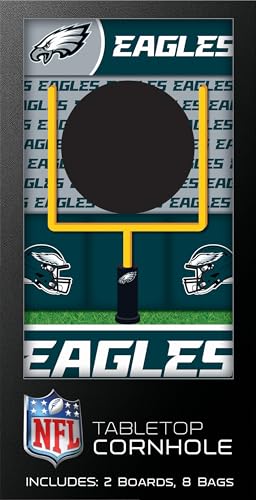 MasterPieces Officially Licensed NFL Tabletop Cornhole for Adults - style: Philadelphia Eagles