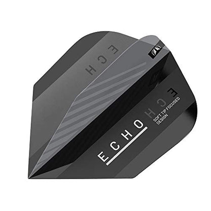 Target Darts Echo 90% Tungsten Soft Tip Darts Set | Pixel Tip Darts, Professional Darts Accessories, Electronic Soft Tip Dart Set | Barrel 11, 12, 13 & 14 (18G/19G/20G/21G) - style: 14