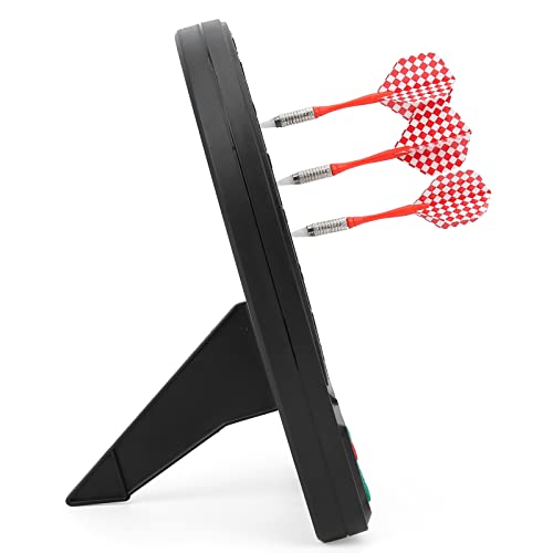 JTLB Electronic Dartboard Playset, LCD Display, Automatic Rating, Dartboard Playset