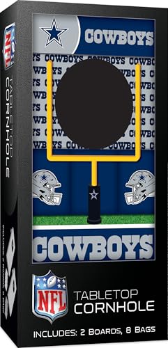 MasterPieces Officially Licensed NFL Tabletop Cornhole for Adults - style: Dallas Cowboys