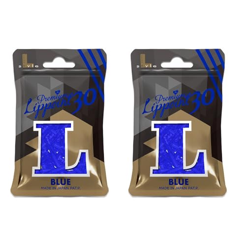 L-style Premium Lippoint 30 - Soft Tip Dart Points - Extra Long - color: Blue