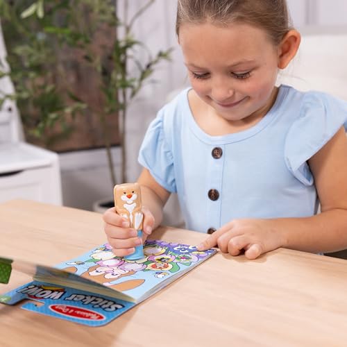 Melissa & Doug Sticker Wow!™ Bunny Bundle: 24-Page Activity Pad, Stamper, 500 Stickers, Mini Pad, Arts and Crafts Fidget Toy Collectible Character - color: Bunny, size: Bundle