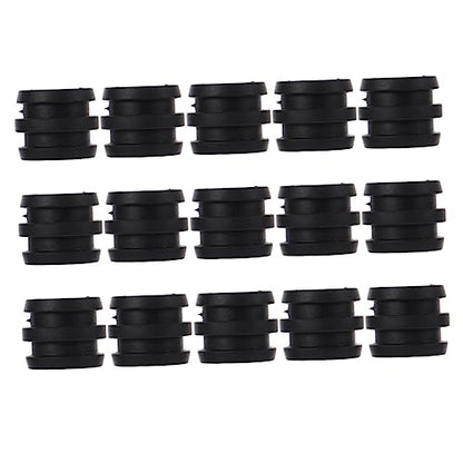 Abaodam 15pcs Plastic Foosball Bushings Table Football Bearing Rods for Standard Game Tables Easy to Install Wear-Resistant Replacement Parts for Enhanced
