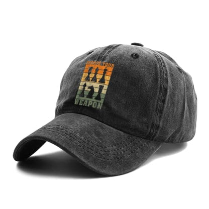 Choose Your Weapon Retro Chess Master Pieces Game Club Humor Baseball Caps,Fishing Hat Trucker Cap Adjustable Sun Peak Hats - color: Black 0