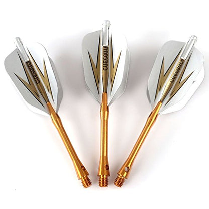 CUESOUL Tungsten Steel Tip Darts- Precise Barrels 18 19 21 24 Grams - color: 19 Grams-Luxury Case
