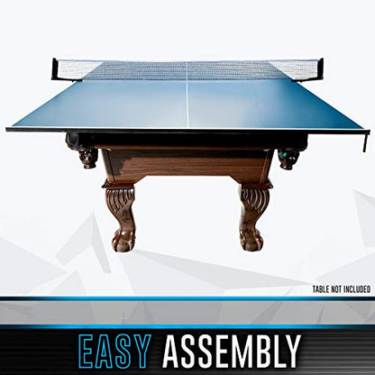 Franklin Sports Table Tennis Tables - Optima Table Tennis Tables - Indoor + Outdoor Tables - Official Size Conversion Tops - Mid-Size Tables for Kids - style: Conversion Top
