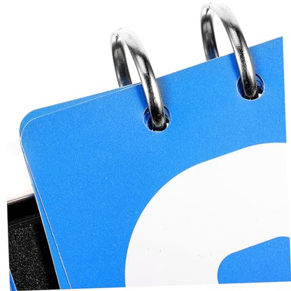 WOONEKY Portable Basketball Scoreboard Sport Scorekeeper Tabletop Scoring Board Water-Resistant PVC Digital Printing Easy Flip for Game Use