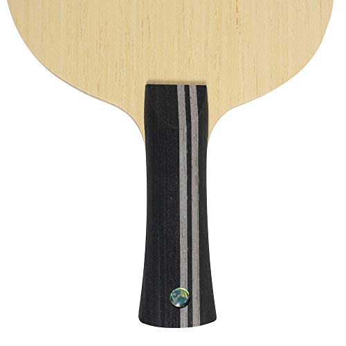 Butterfly SK Carbon Table Tennis Blade - TAMCA 5000 Carbon Fiber Blade - Professional Butterfly Table Tennis Blade - Available in FL and ST Shakehand Handle Styles - Made in Japan - style: Flared