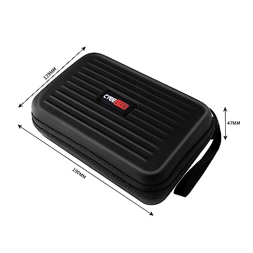 CyeeLife - Dart Case for 6 Darts Soft Darts and Steel Darts, Dart Case Carry Bag Accessories