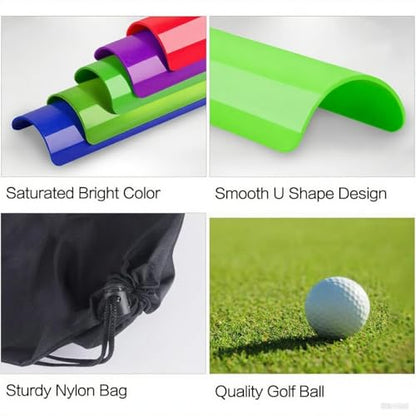 KINDEN Team Building Exercise Activities Pipeline Kit Group Games, Half Pipes Indoor Outdoor Ice Breaker Group Learning Team Work Youth Sports for Kids Teens, Children, Adults Competition Funny Games - size: 2 Packs 10pcs Half Pipes