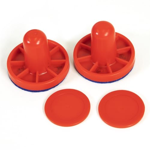 Merchant Ambassador Retro Arcade Electronic: Air Hockey - Tabletop Game, Powerful Airflow, 2 Players, Ages 6+