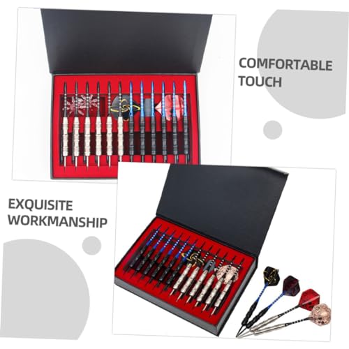 YARNOW Portable Dart Storage Case Hard Protective Holder for Accessories Compartment Design for Safe Storage Material Convenient and Easy to Use for Gamers