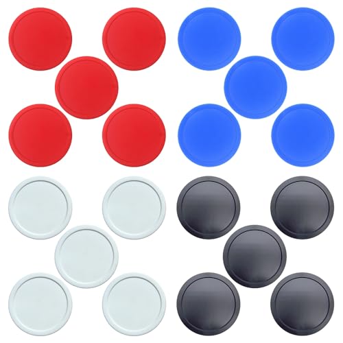 5Pcs Home Air Hockey Pucks 3inch Heavy Hockey Tables Pucks Table Game Air Hockey Pucks Replacement Part