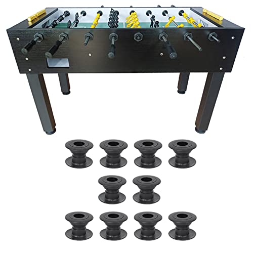 10 Pairs Table Football Bearing, Table Football Bearing Rods Parts Universal Table Foosball Machine Shafts Covers Accessories for Game Training 23 to 34mm