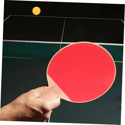 WOONEKY Outdoor Table Tennis Bat Set Elastic Pong Balls Plastic Rackets for Recreation for Family Fun and Sports Activities