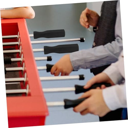 Happyyami 4Pcs Skid Table Soccer Handles Durable Replacement Foosball Table Parts Lightweight Easy to Operate Compatible with Various Foosball Machines