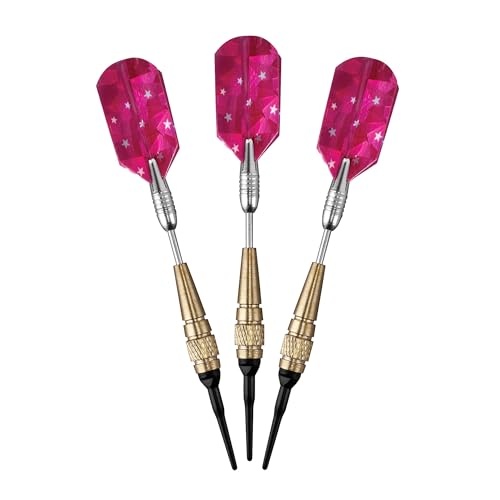 Viper by GLD Products Mighty Mite Soft Tip Darts, 5.4 Grams,Gold