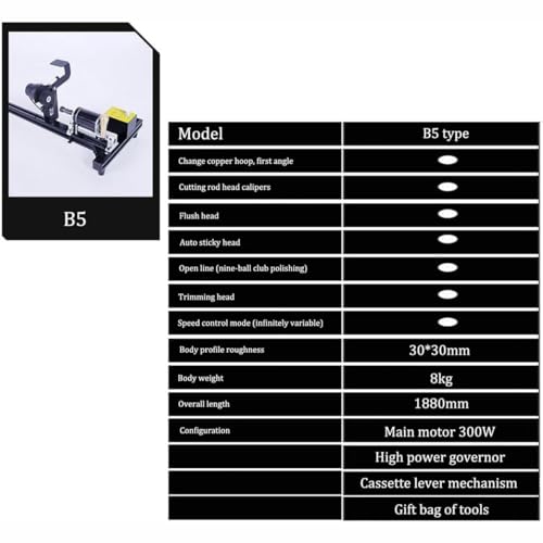 7 in 1 Billiard Cue Stick Repairer, Multifunctional Snooker Cue Repairing Machine, Snooker Cue Tips Clamp Repair Tool, Club Straightening and Leather Replacement