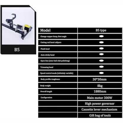 7 in 1 Billiard Cue Stick Repairer, Multifunctional Snooker Cue Repairing Machine, Snooker Cue Tips Clamp Repair Tool, Club Straightening and Leather Replacement