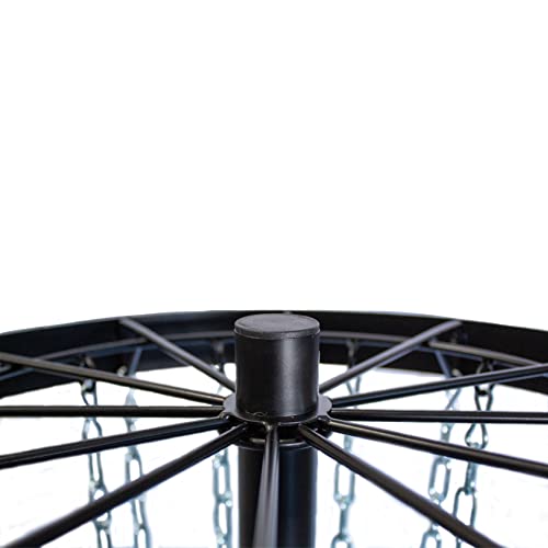 Disc Golf Practice Basket by Divergent Discs | 24-Chain Portable Target