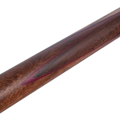 CUESOUL 57" Handcraft 3/4 Jointed Snooker Cue with Mini Butt End Extension +Cue Towel+ Joint Protector