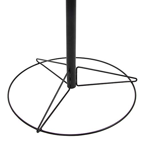 MVP Disc Sports Black Hole Practice 24-Chain Portable Disc Golf Basket Target