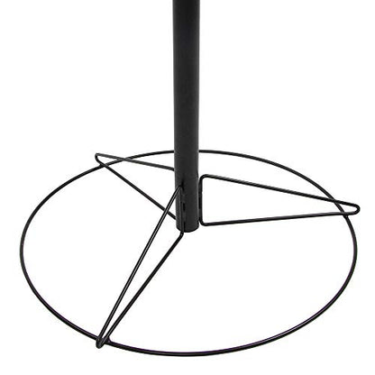 MVP Disc Sports Black Hole Practice 24-Chain Portable Disc Golf Basket Target