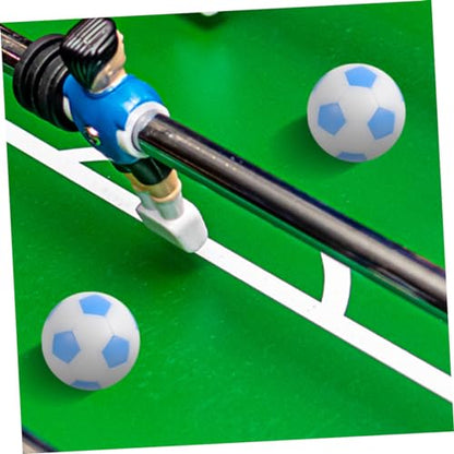 32mm Mini Foosball Balls 6-Pack for Tabletop Soccer Games Desktop Football Accessories for Adults and Boys and Girls for Family Gatherings