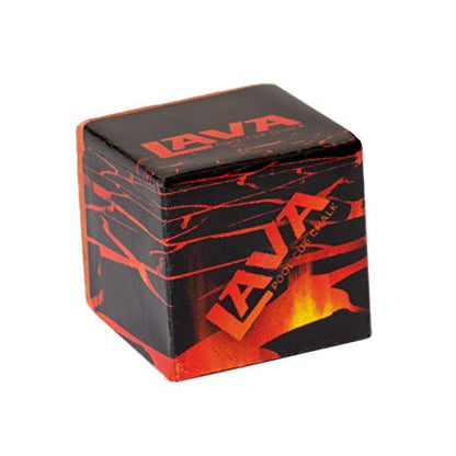 Lava Pool Cue Billiard Chalk Rust Color - 4 pcs - 2 Boxes - color: Rust