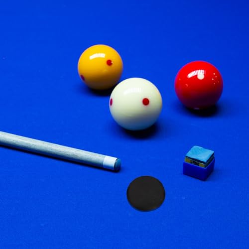 PATIKIL Pool Table Marker Dots, 3 Sheet/300Pcs Billiard Snooker Point Stickers Ball Position Locator for Billiards Practice, Black
