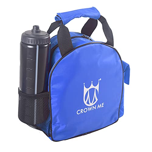 Disc Golf Starter Set, Includes Bag with Water Bottle Pocket and Accessory Pocket, 2 Drivers, 2 Mid-Ranges, 2 Putters, Mini Disc Marker and Towel - color: Blue