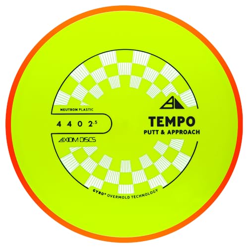 Axiom Discs Neutron Tempo Disc Golf Putter (Colors May Vary) - size: 170-175g