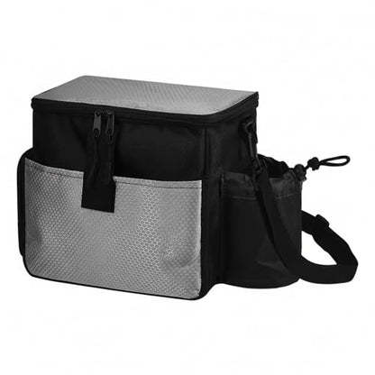 Compact Disc Golf Bag - Single Shoulder Carry Case for Putters & Mid-Range Discs, Lightweight Polyester Practice Pouch