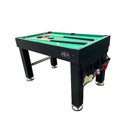 KICK Decagon 55" 10-in-1 Multi-Game Table - color: Black