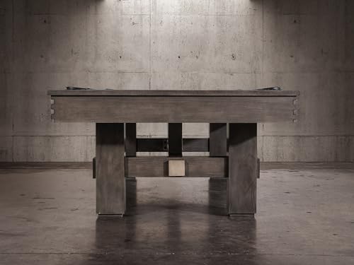 Nixon Billiards - Kemp Slate Billiard Pool Table (Grayson Gray, 7FT and 8FT) - size: 8FT With Installation