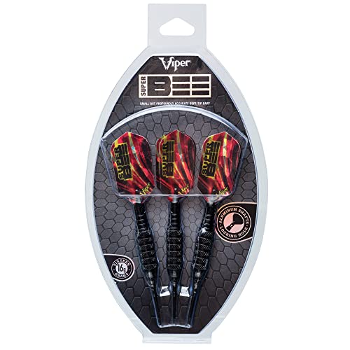 Viper Super Bee Soft Tip Darts, 16 Grams - style: Black Coated Brass