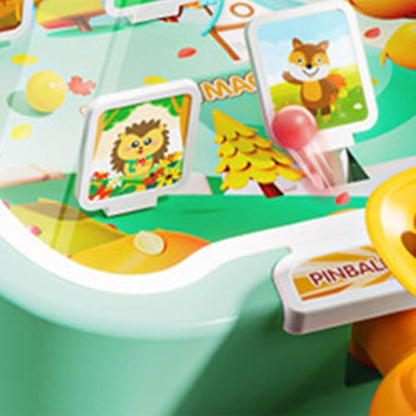Interactive Pinball Machine for Family Fun and Learning in Living