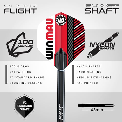 Winmau Masters Pro Dartboard - PDC Tournament Dart Board with High-Density Sisal & Ultra-Thin Wire System - Available as Board Set or Cabinet Set with Steel Tip Darts - style: Dartboard