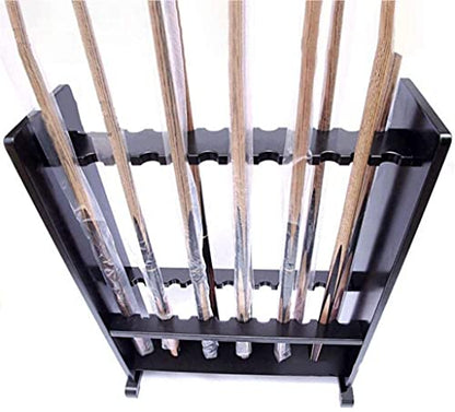 Cue Racks Pool Cue Rack Freestanding Wooden Billiard Cue Storage Rack Rod Accessories Supplies Holds 24 Ball Holders WEWYQSJXBXF-211222